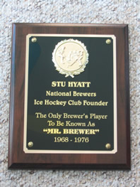 Brewers Hyatt Plaque